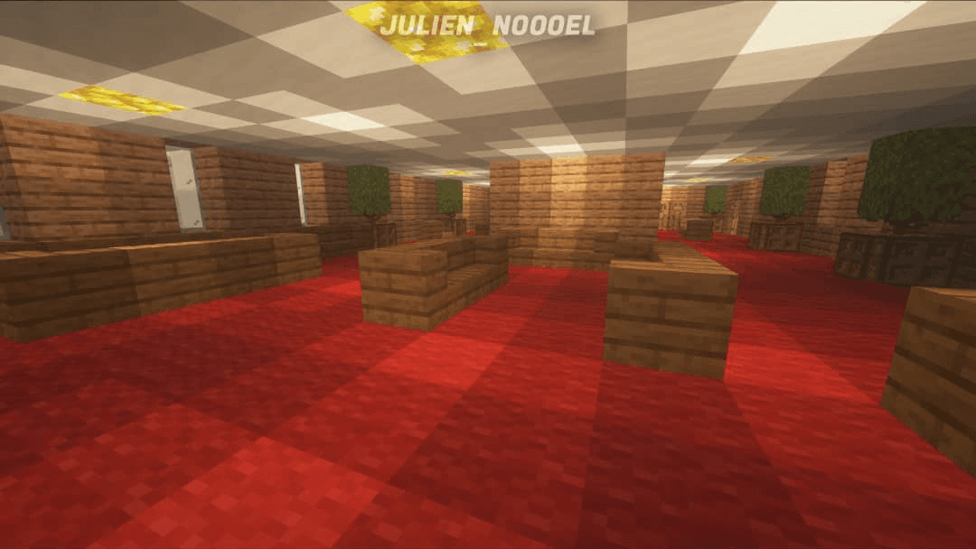 Construction du Titanic sur Minecraft 6